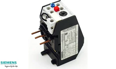 کاربرد بیمتال زیمنس در تابلو برق صنعتی چیست؟ 3 بیمتال زیمنس در تابلو برق صنعتی
