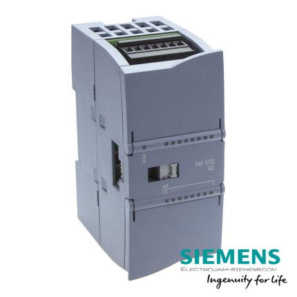 کارت خروجی آنالوگ PLC زیمنس SM1232 2AO