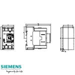 کنتاکتور زیمنس 110 آمپر 55 کیلو وات 110V AC