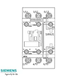 کنتاکتور زیمنس 38 آمپر، 18.5 کیلو وات، 24V DC