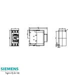 کنتاکتور زیمنس 65 آمپر 30 کیلو وات 110V AC